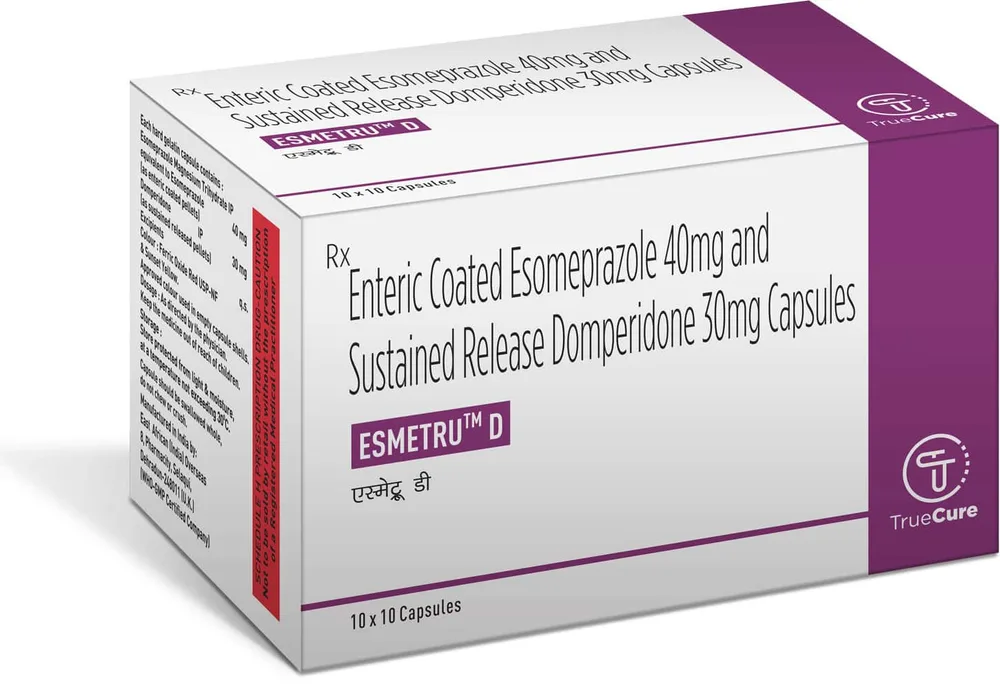 Esmetru D Strip Of 10 Capsules