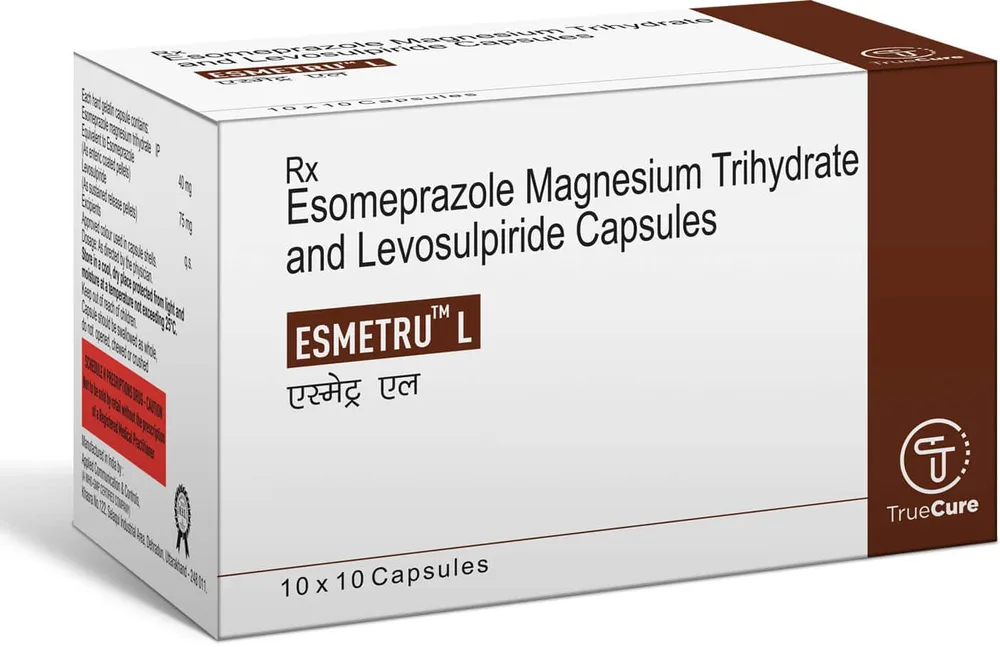 Esmetru L Strip Of 10 Capsules