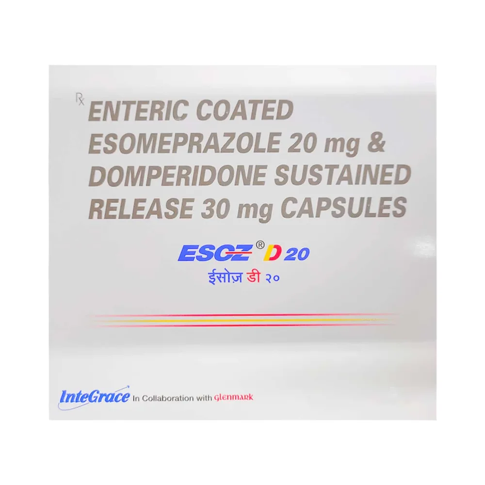 Esoz D 20mg Strip Of 15 Tablets