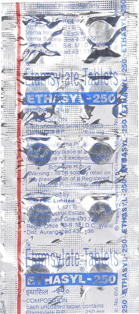 Ethasyl 250mg Strip Of 10 Tablets