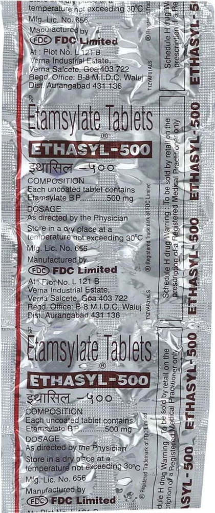 Ethasyl 500mg Strip Of 10 Tablets