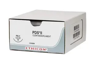 Ethicon Johnson - NW9304 - PDS II Sutures USP 4-0, 1/2 Circle Round Body - NW9304 - 12 Foils Box