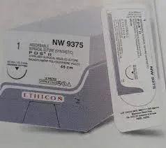 Ethicon Johnson - NW9375 - PDS II Sutures USP 3-0, 1/2 Circle Round Body - NW9275