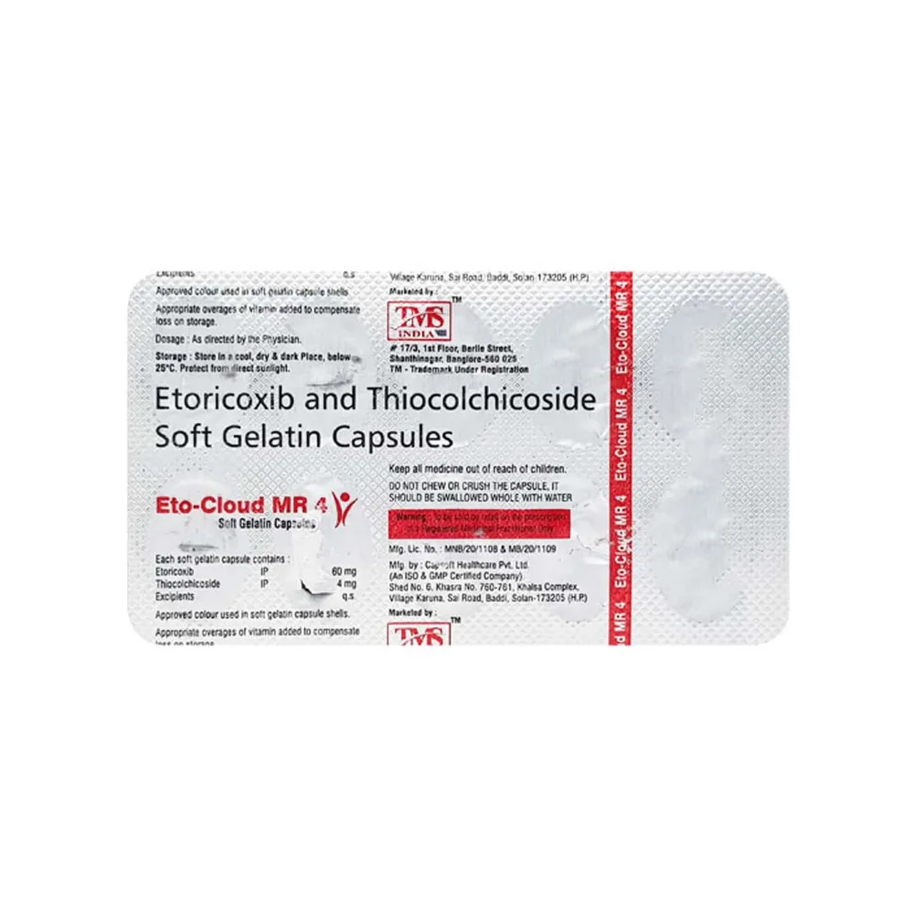 Eto Cloud Mr 4mg Strip Of 10 Softgel Capsules