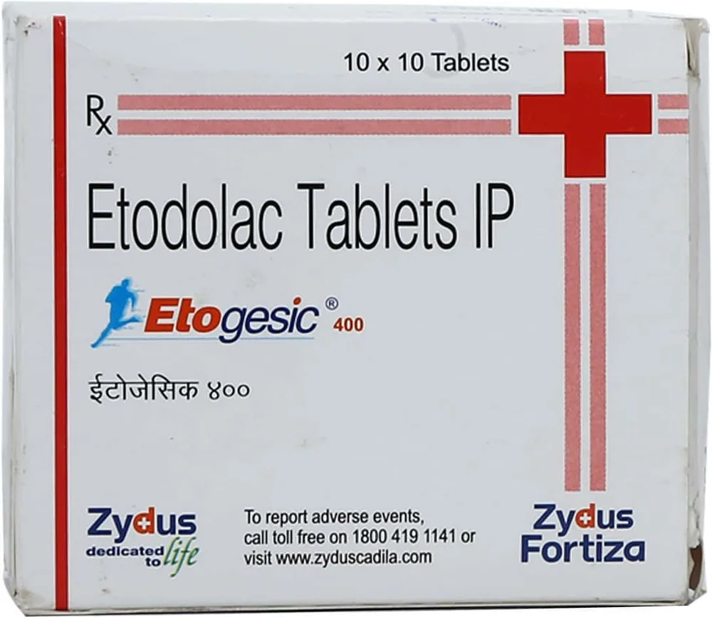 Etogesic 400mg Strip Of 10 Tablets