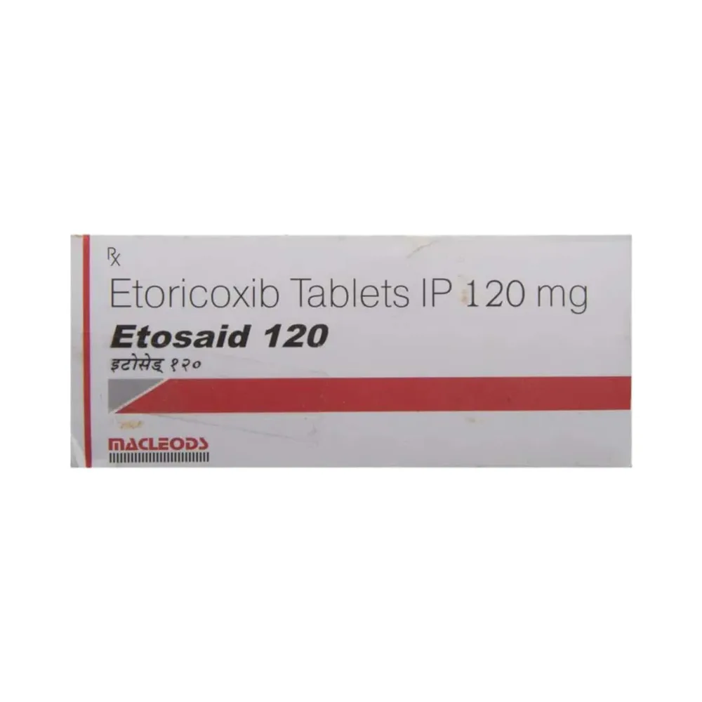 Etosaid 120mg Strip Of 10 Tablets