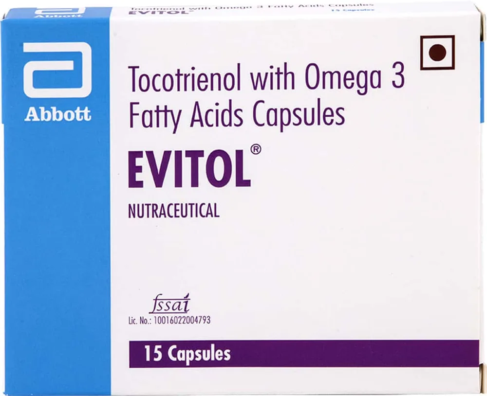 Evitol Strip Of 15 Capsules