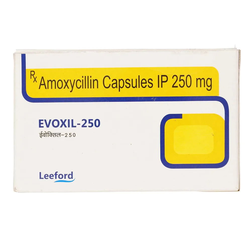 Evoxil 250mg Strip Of 10 Capsules