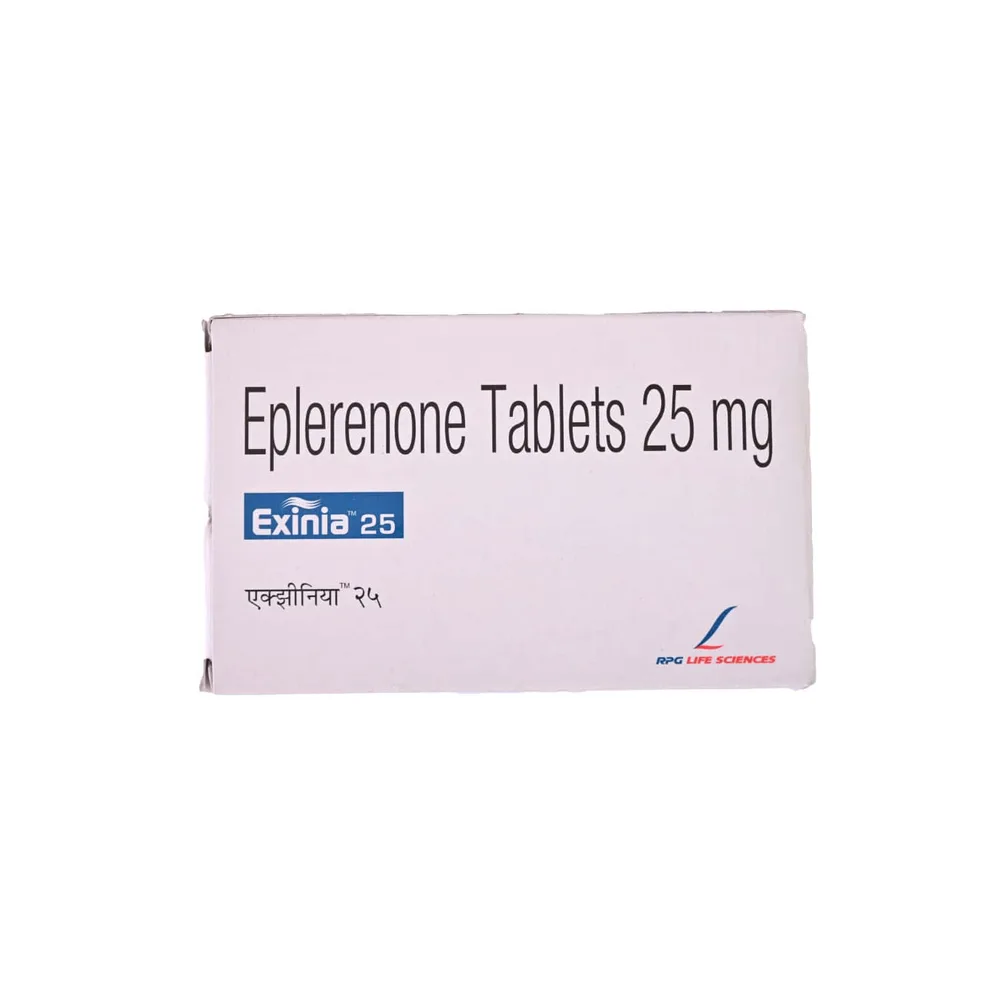Exinia 25mg Strip Of 7 Tablets