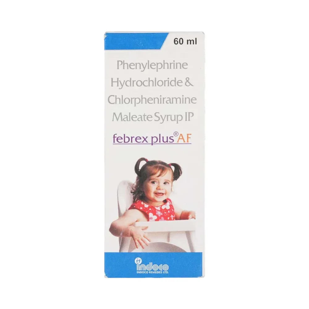 Febrex Plus Af Bottle Of 60ml Syrup