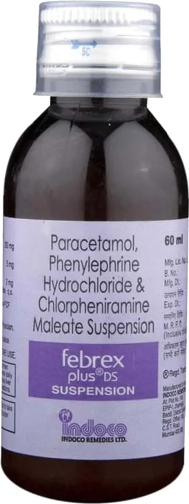 Febrex Plus Ds Bottle Of 60ml Oral Suspension