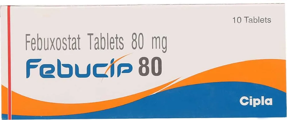 Febucip 80mg Strip Of 10 Tablets