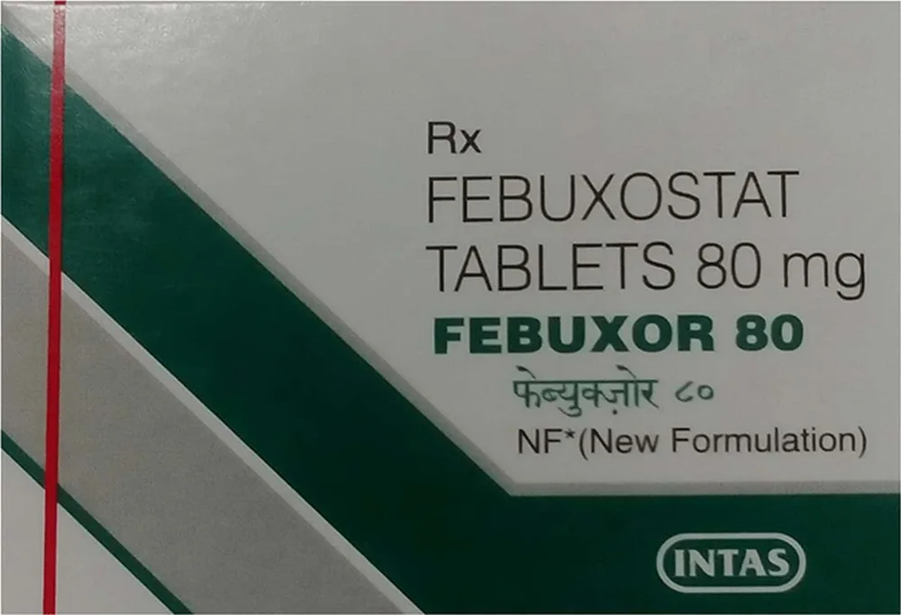 Febuxor 80mg Strip Of 10 Tablets