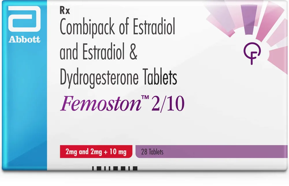 Femoston 2/10mg Strip Of 28 Combipack Tablets