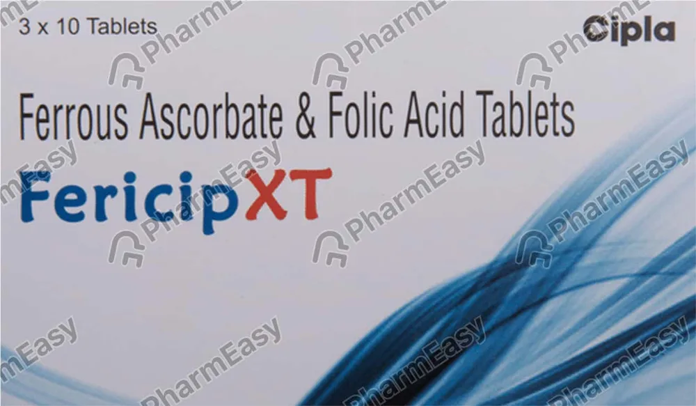 Fericip Xt Strip Of 15 Tablets