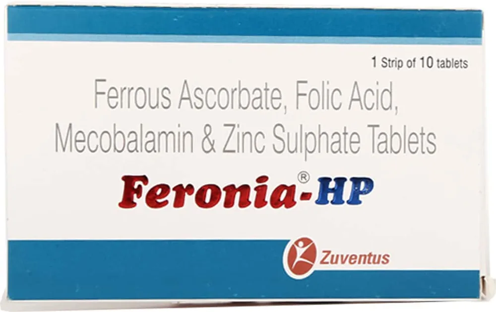 Feronia Hp Strip Of 10 Tablets