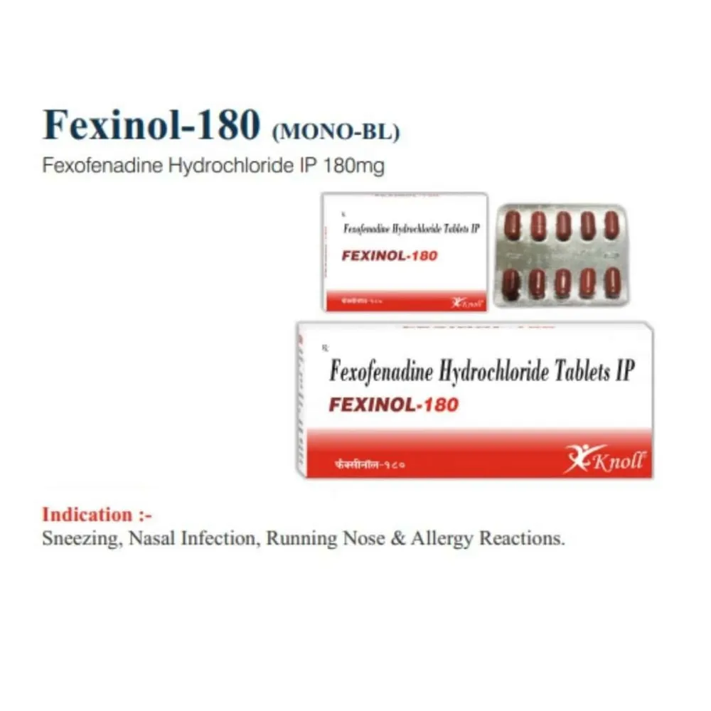 Fexinol 180mg Strip Of 10 Tablets