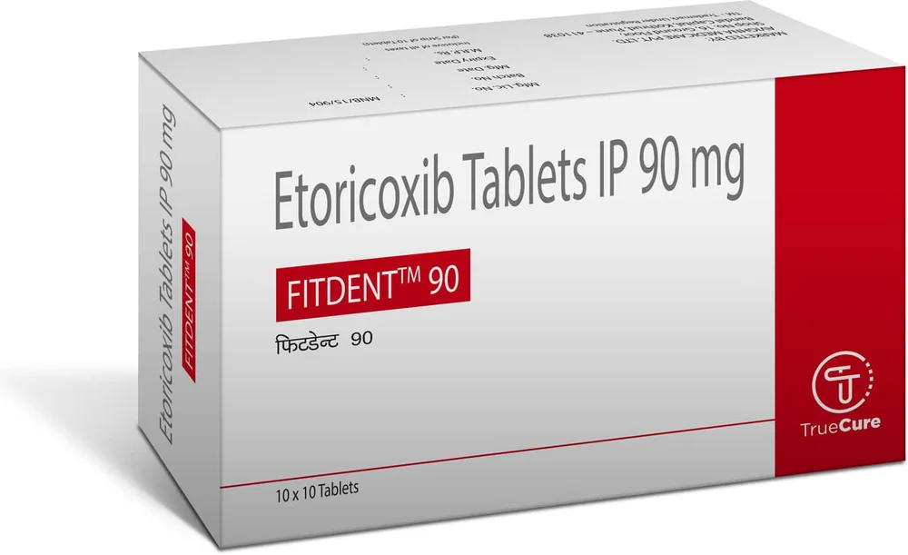 Fitdent 90mg Strip Of 10 Tablets