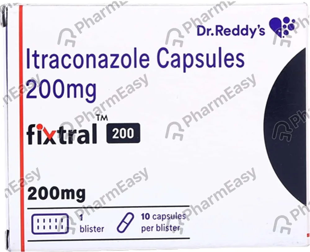 Fixtral 200mg Strip Of 10 Capsules