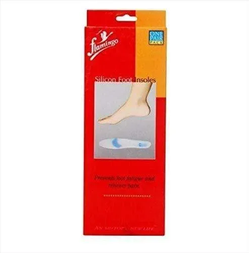 Flamingo Silicon Foot Insole Large