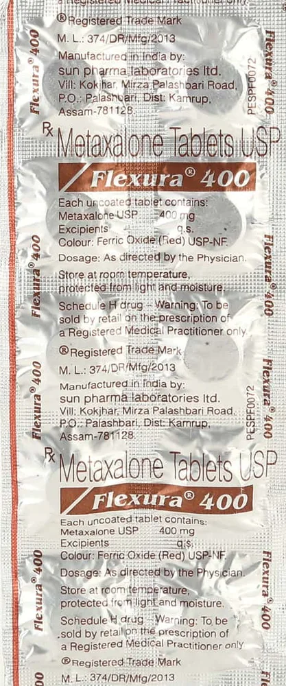 Flexura 400mg Strip Of 10 Tablets