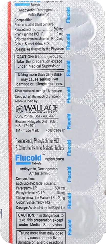 Flucold Tablet