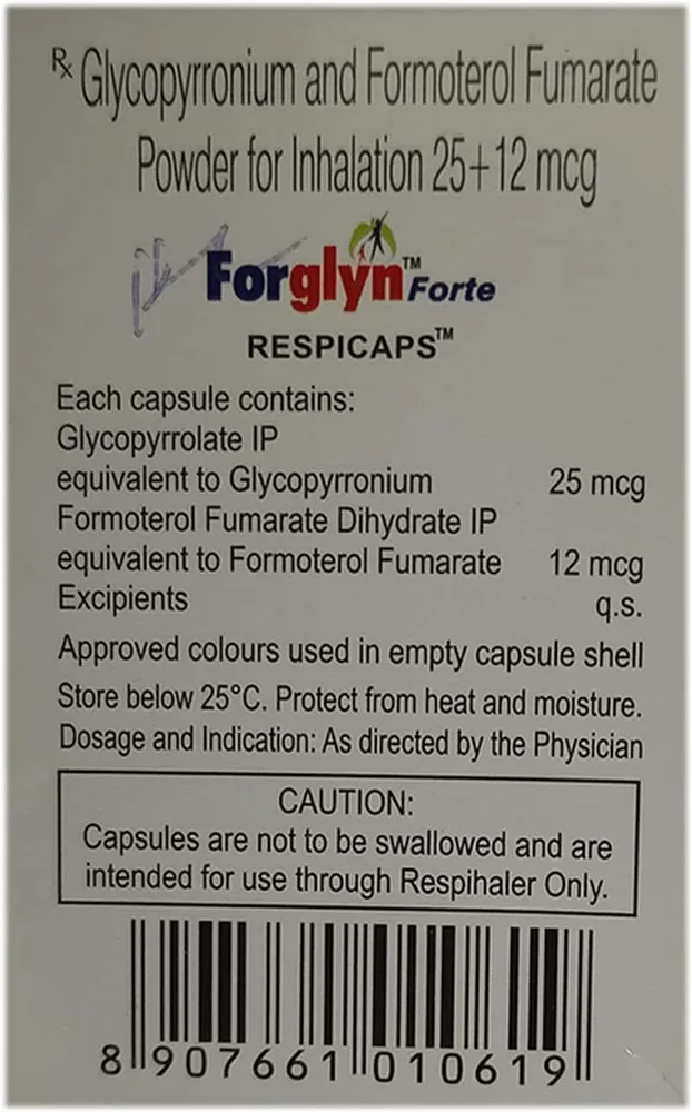 Forglyn Forte Box Of 30 Respicaps