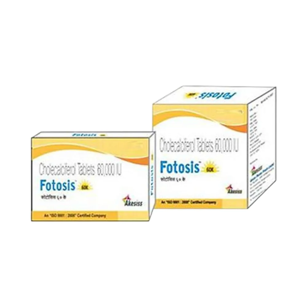 Fotosis 60k Strip Of 10 Tablets