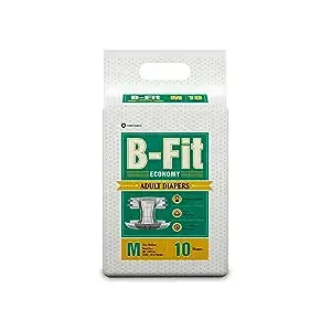 B-FIT Adult Diaper Economy Medium