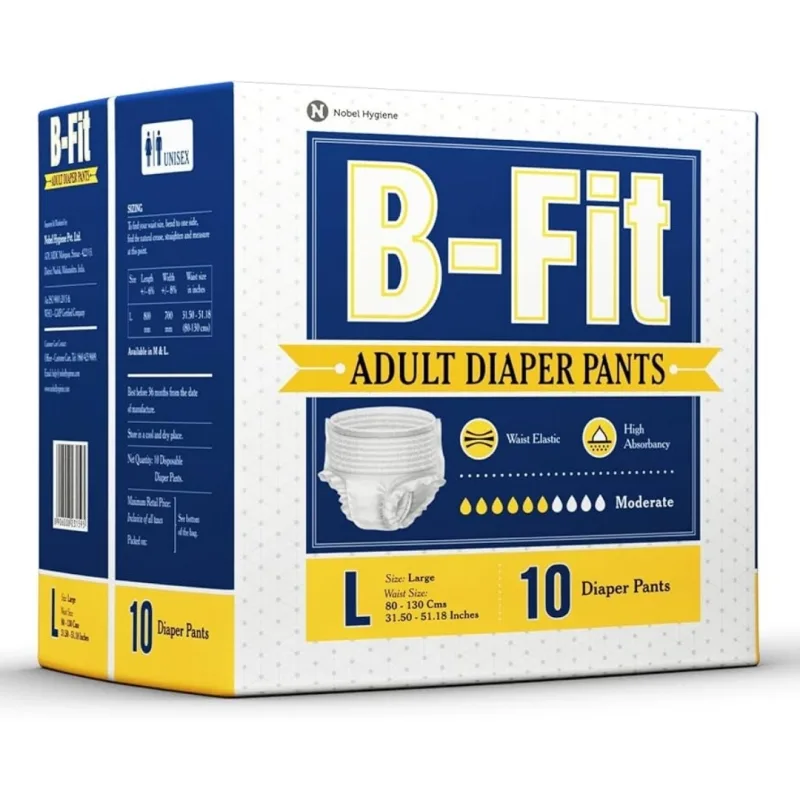 B-FIT Adult Diaper Pants Large