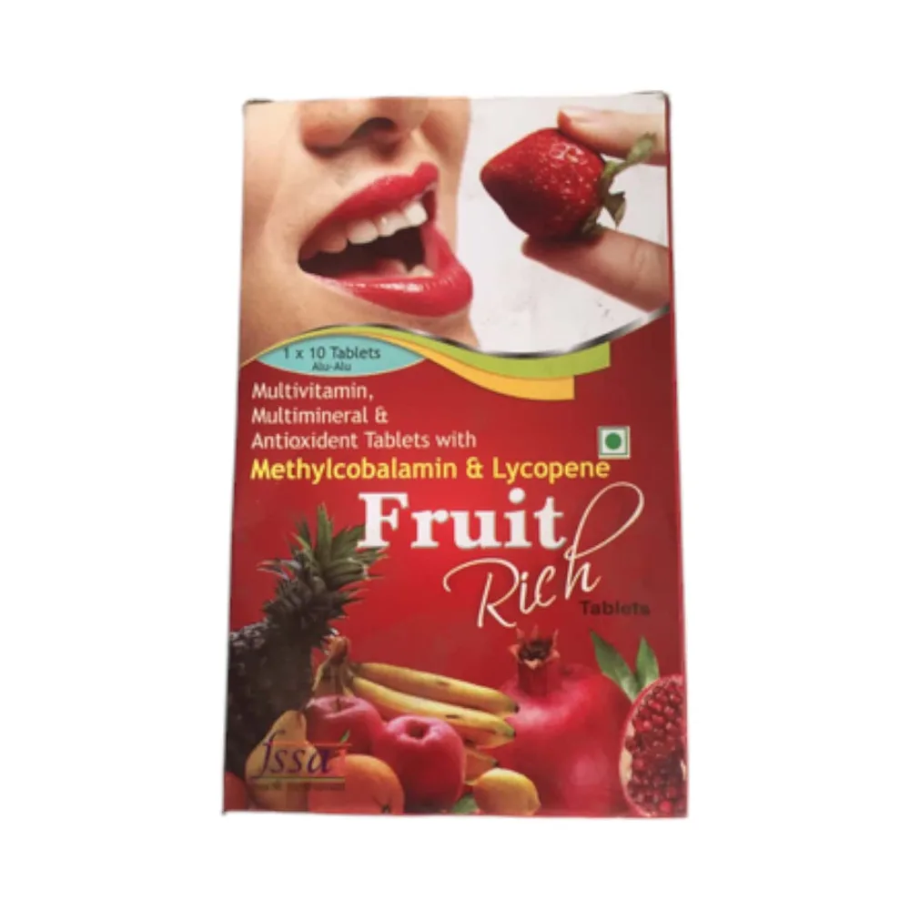 Fruit Rich Strip Of 10 Tablets