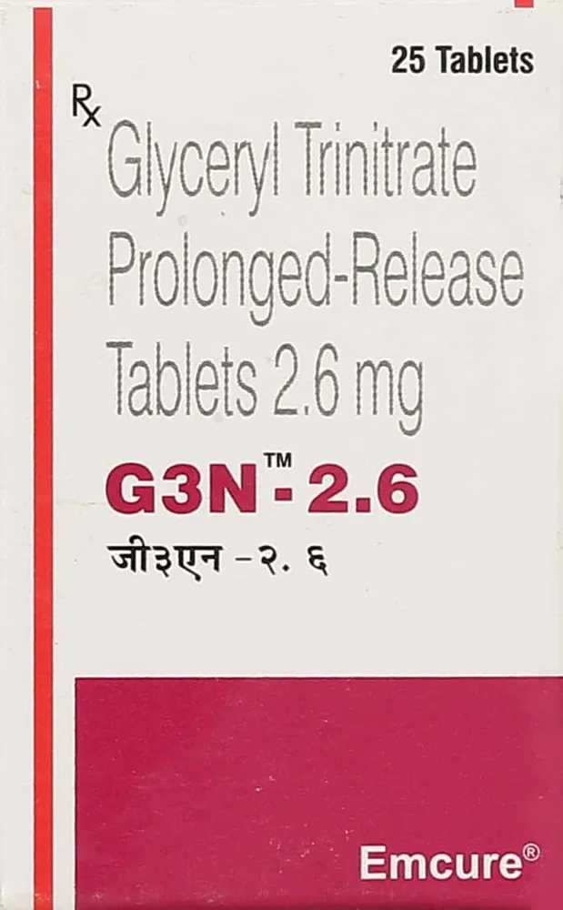G3n 2.6mg Bottle Of 25 Tablets
