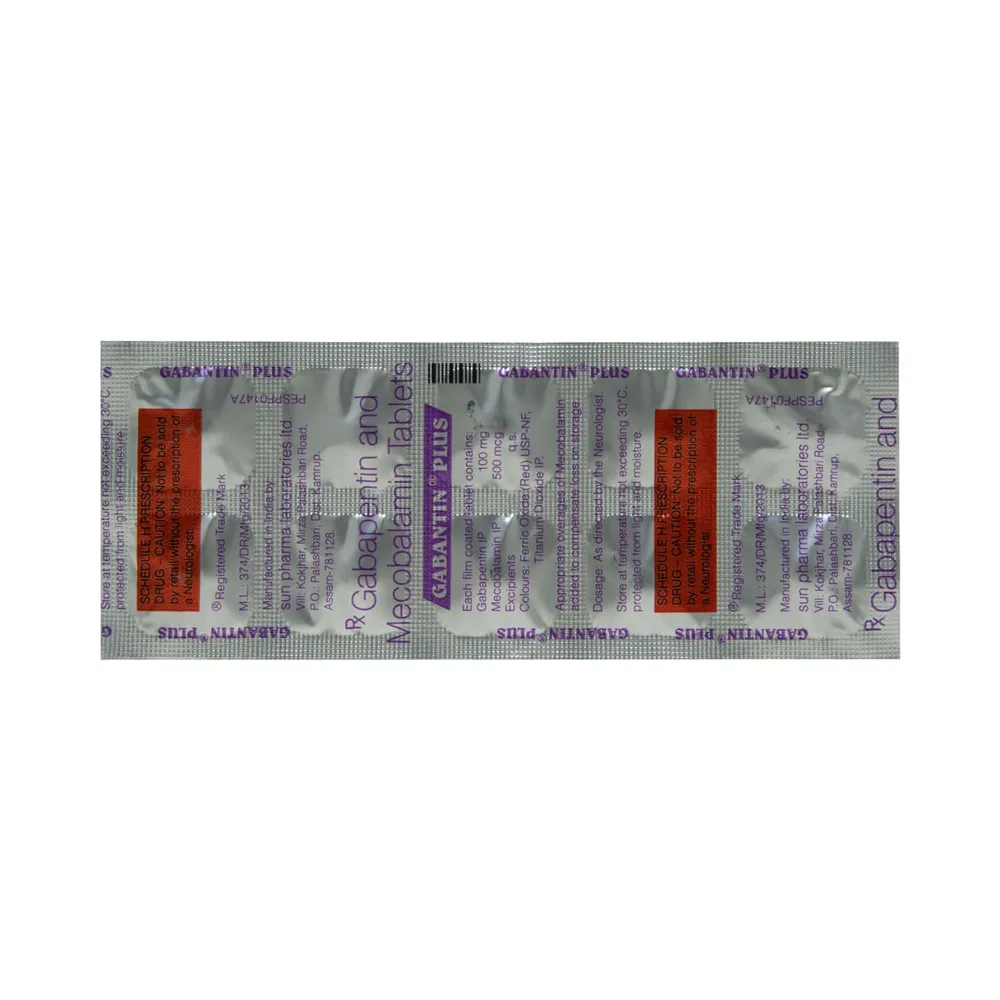Gabantin Plus Strip Of 10 Tablets