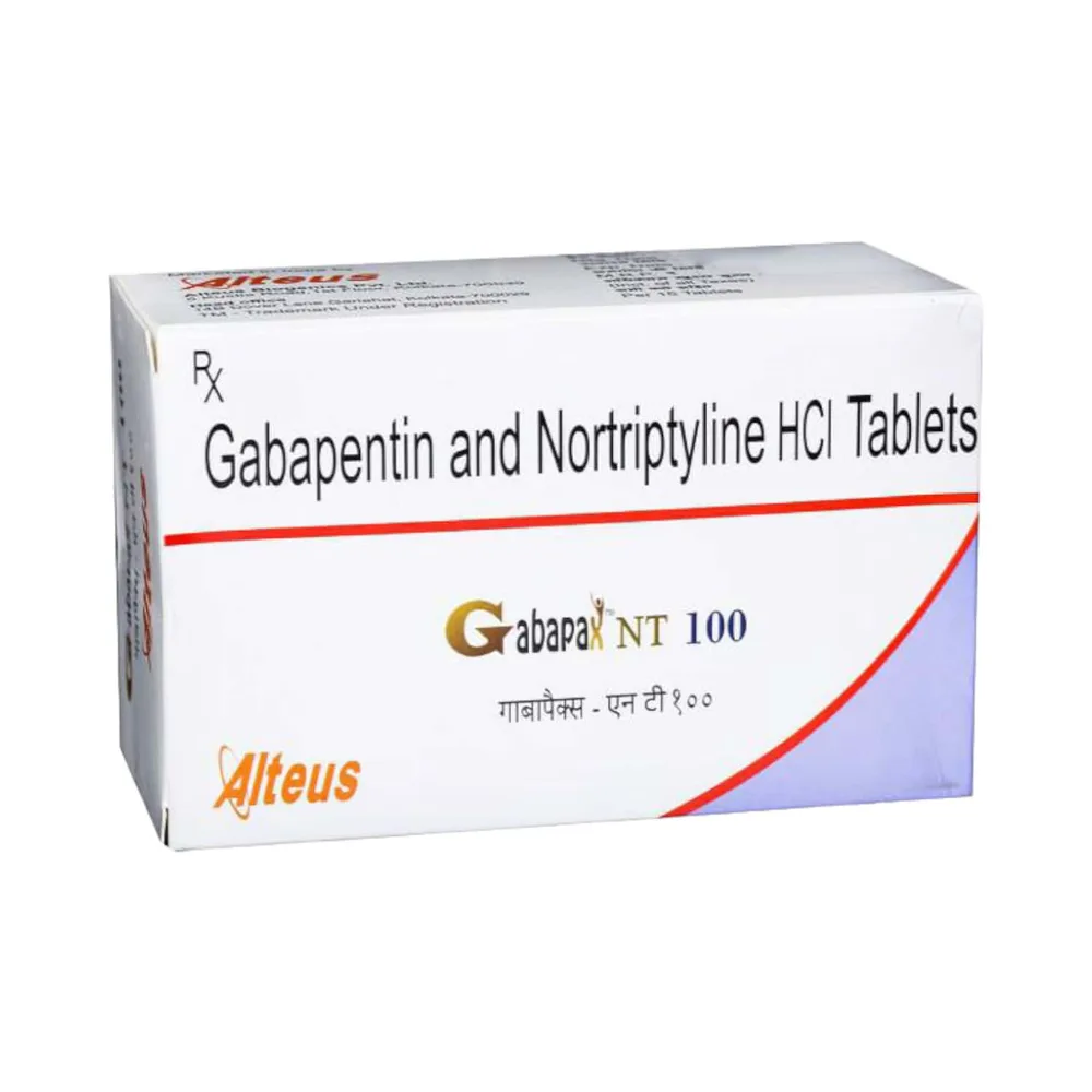 Gabapax Nt 100mg Strip Of 15 Tablets