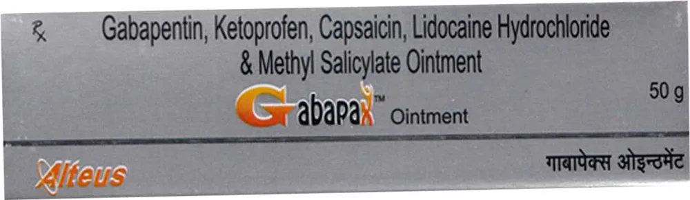 Gabapax Tube Of 50gm Ointment