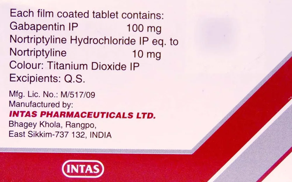 Gabapin NT 100 Tablet