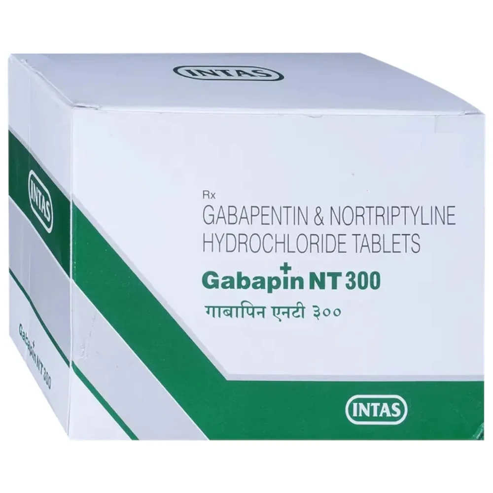 Gabapin Nt 300mg Strip Of 15 Tablets
