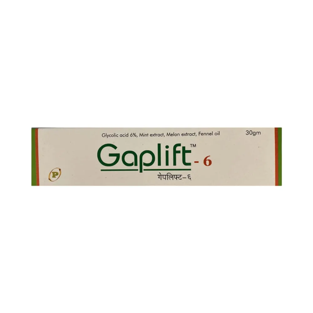 Gaplift 6 Tube Of 30gm Cream