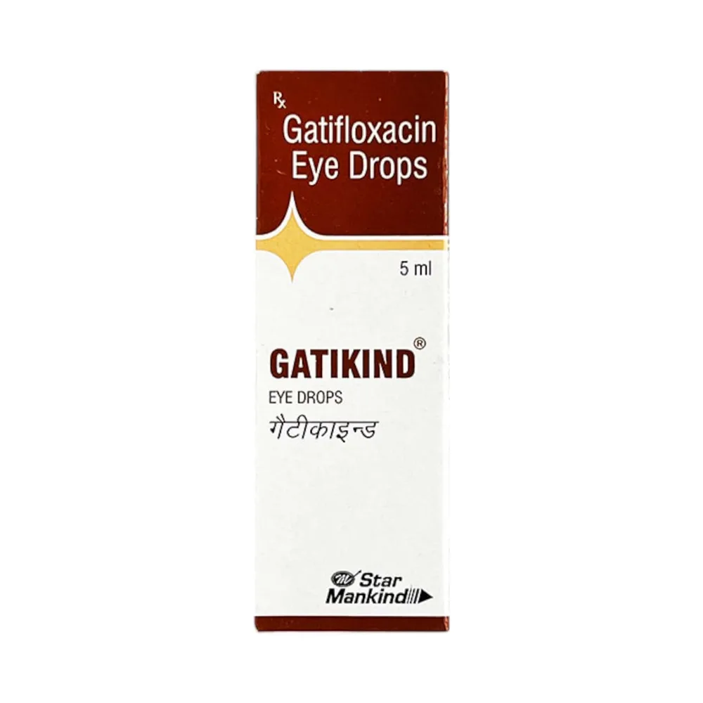 Gatikind 0.3% Bottle Of 5ml Eye Drops