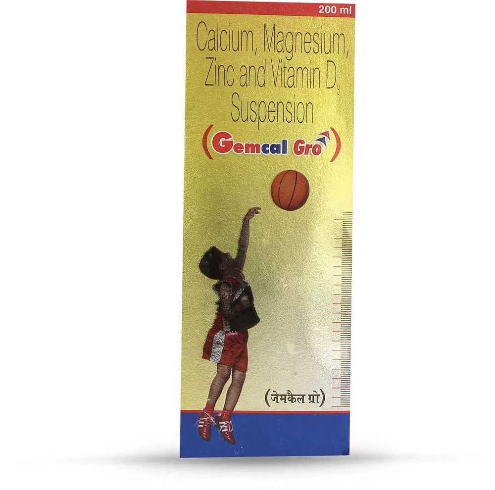 Gemcal Gro Bottle Of 200ml Suspension