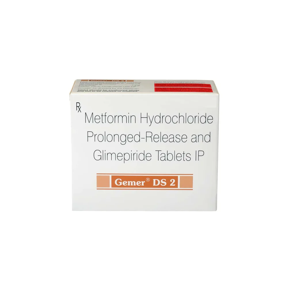 Gemer Ds 2mg Strip Of 15 Tablets
