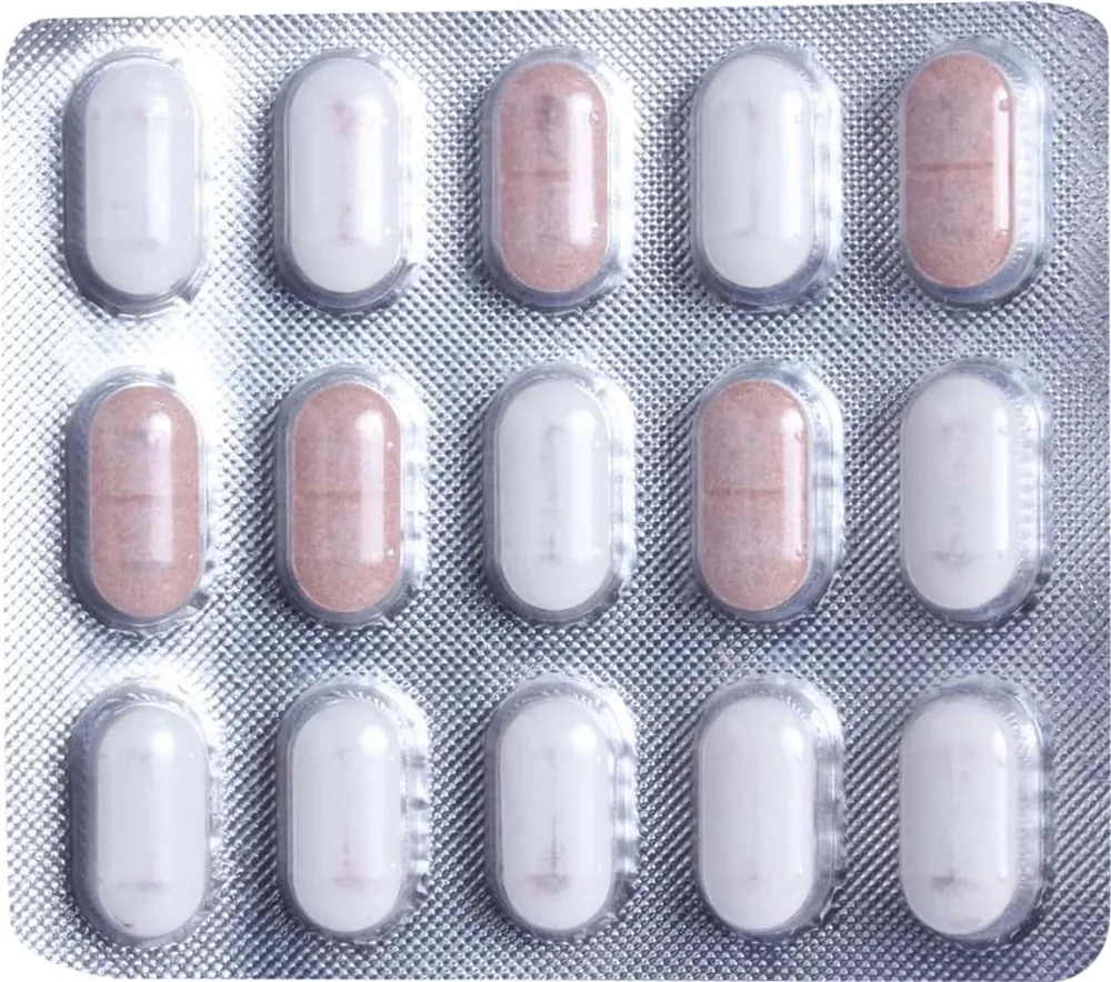 Geminor Mp 1/500/15mg Strip Of 15 Tablets