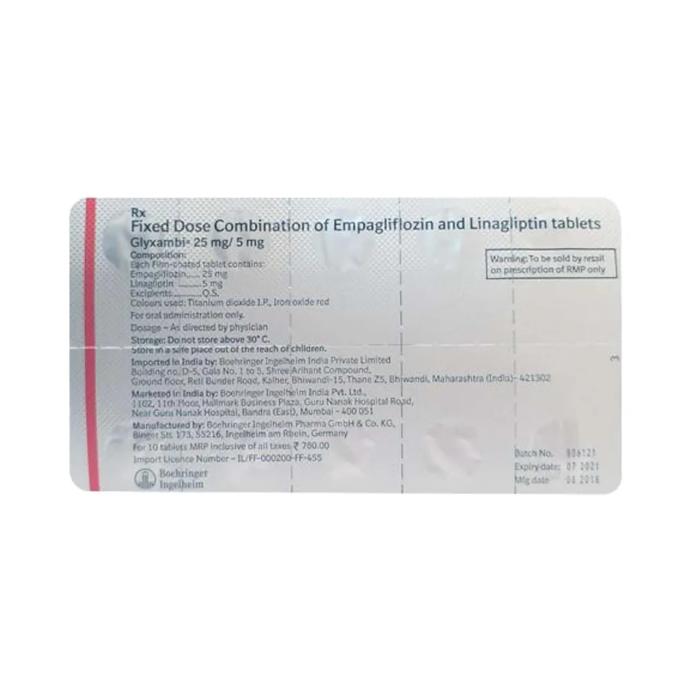 Glicad 25mg/5mg Tablet
