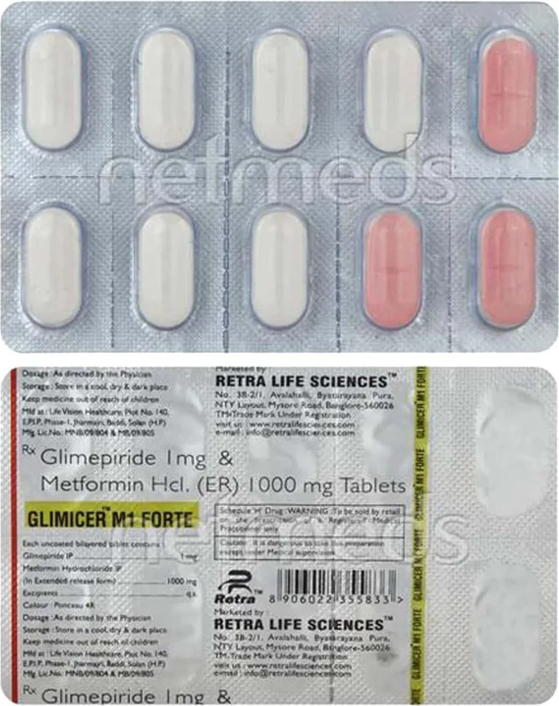 Glimicer M1 Forte Tablets