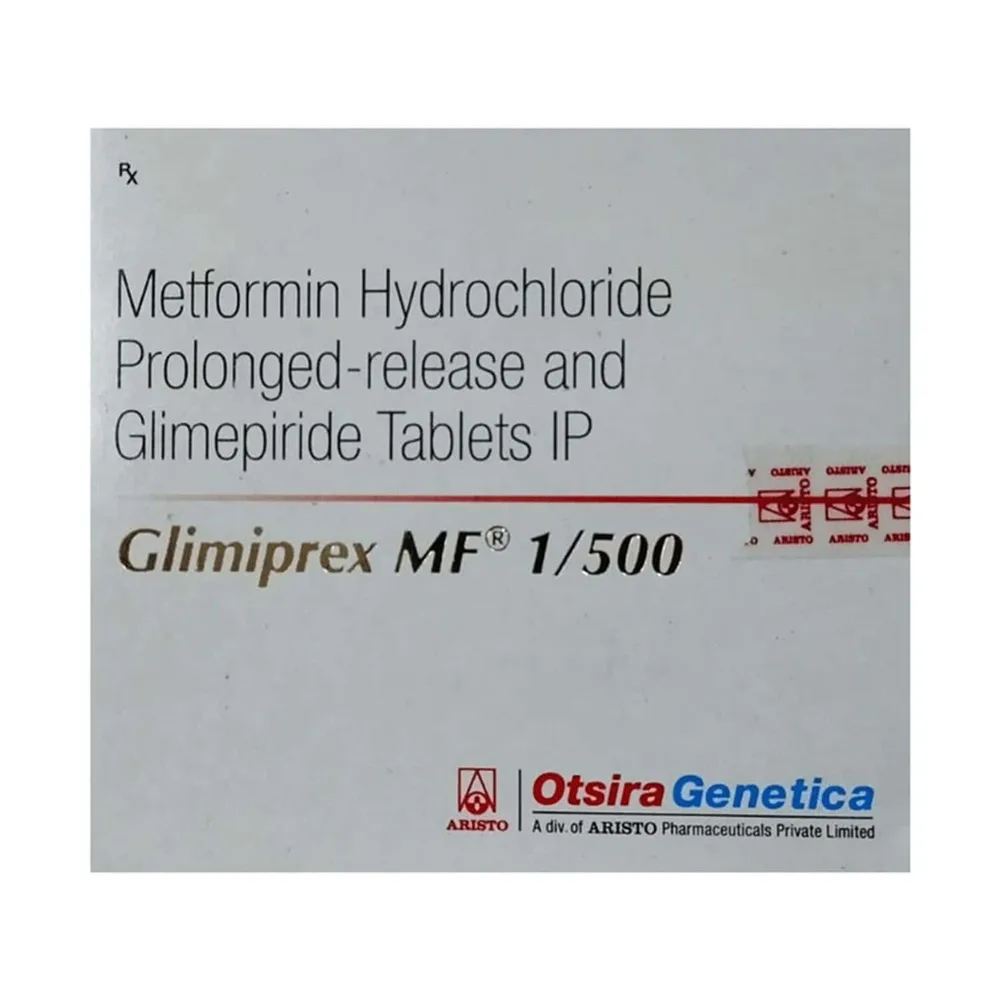 Glimiprex Mf 1/500mg Strip Of 15 Tablets
