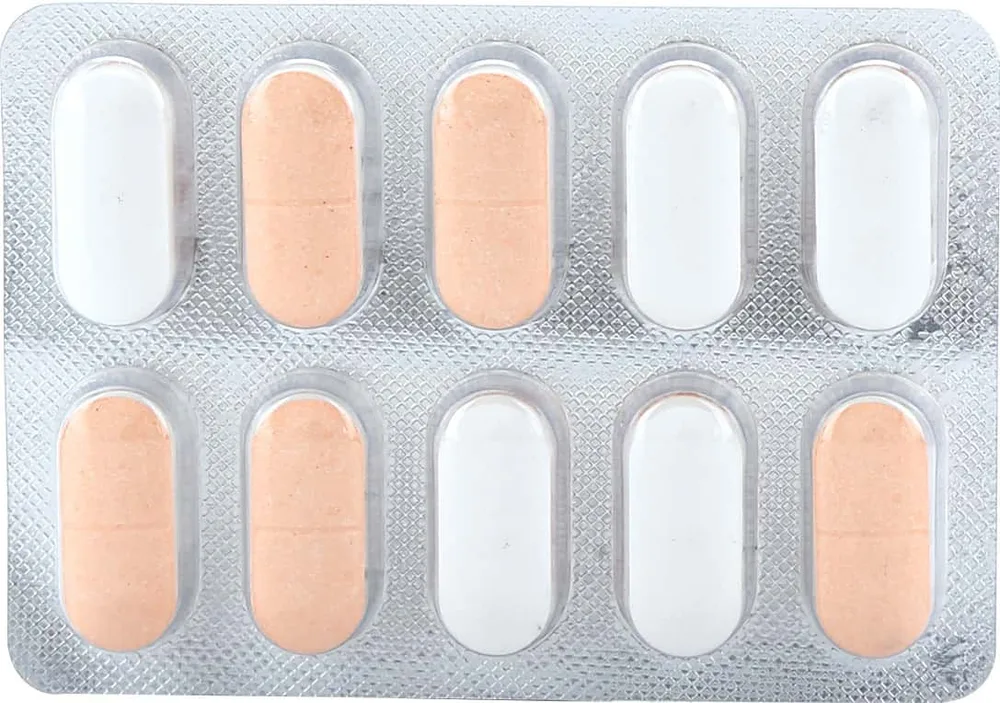 Glimiprex Mf Forte 1/1000mg Strip Of 10 Tablets