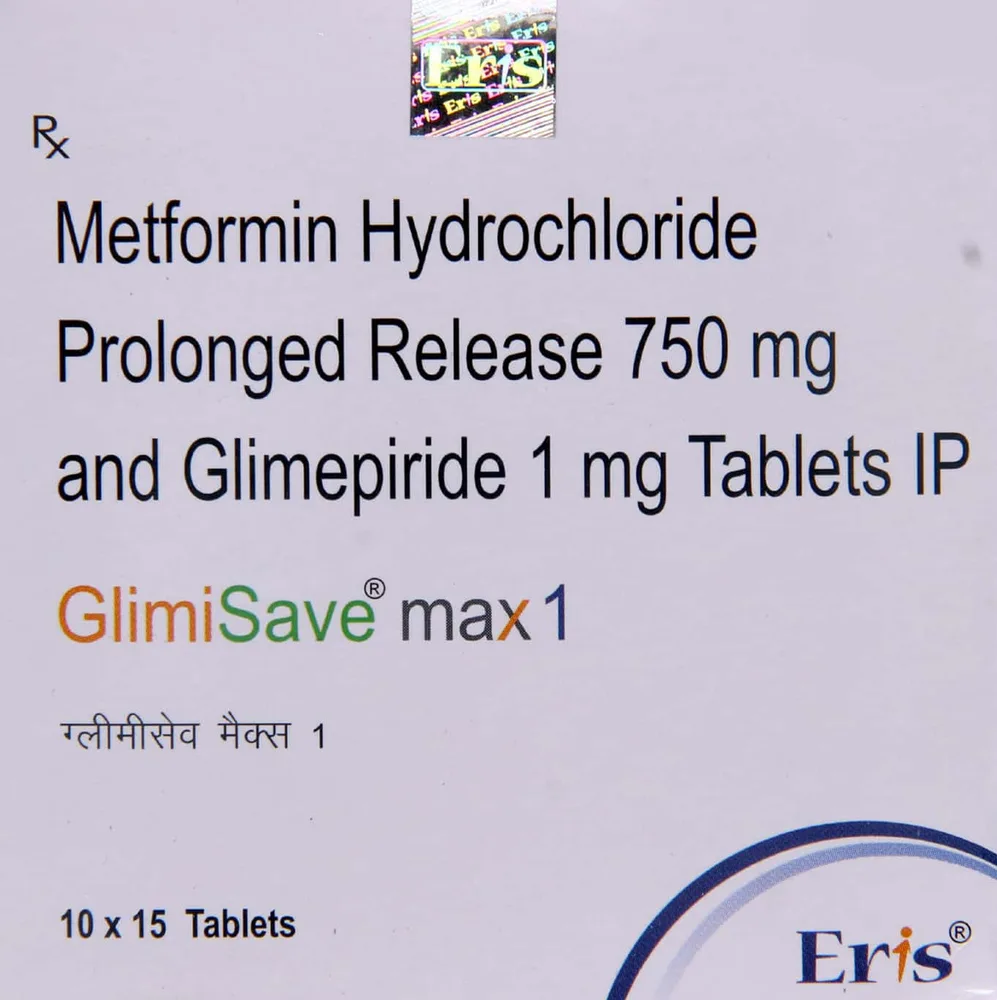 Glimisave Max 1 Strip Of 15 Tablets