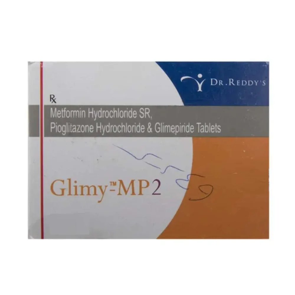 Glimy Mp 2mg Strip Of 10 Tablets