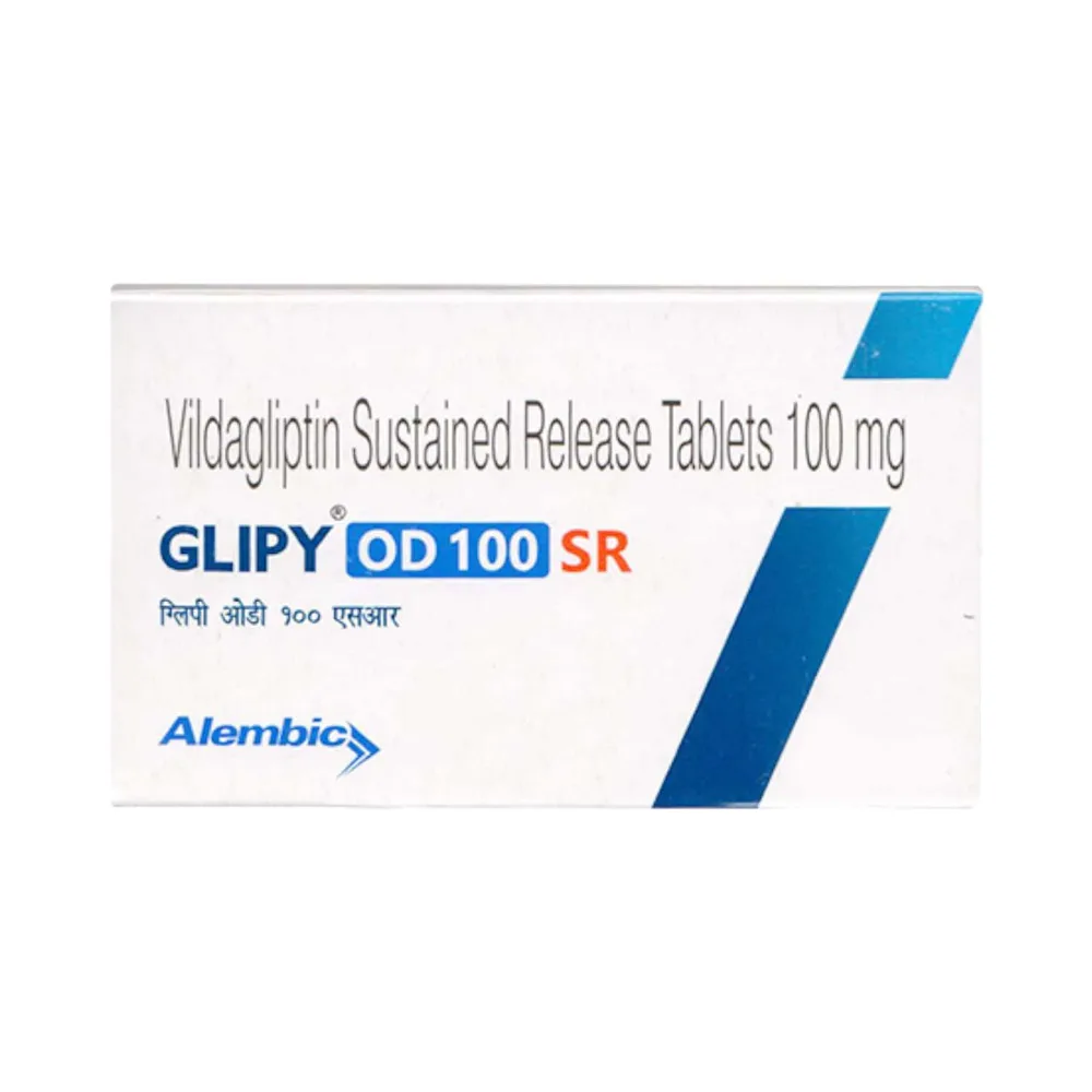 Glipy Od Sr 100 Strip Of 15 Tablets