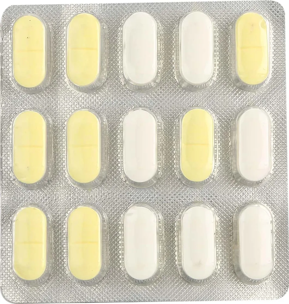 Glisen Mf Forte 1mg Strip Of 15 Tablets